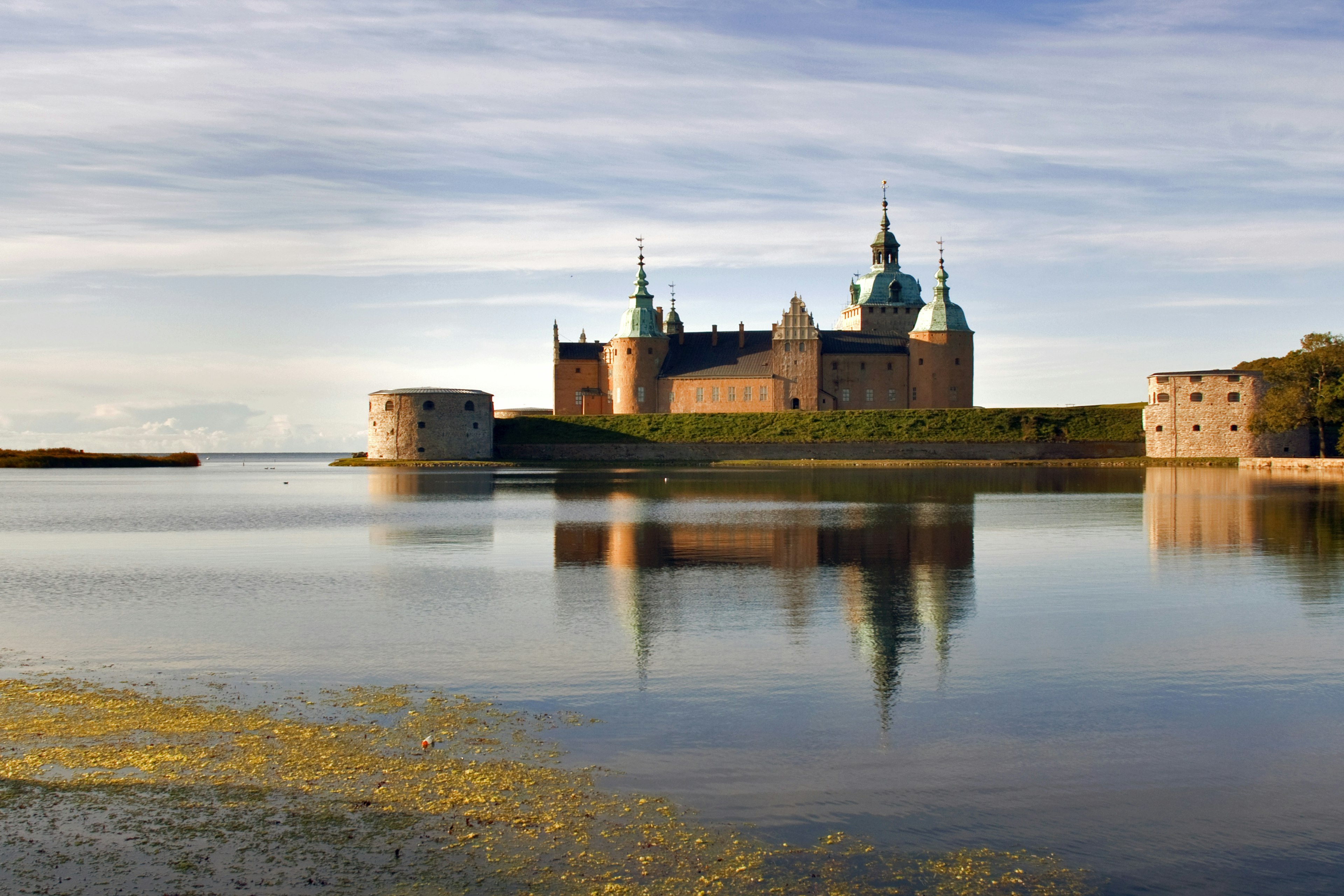 Kalmar Slott.Nordostra Sidan