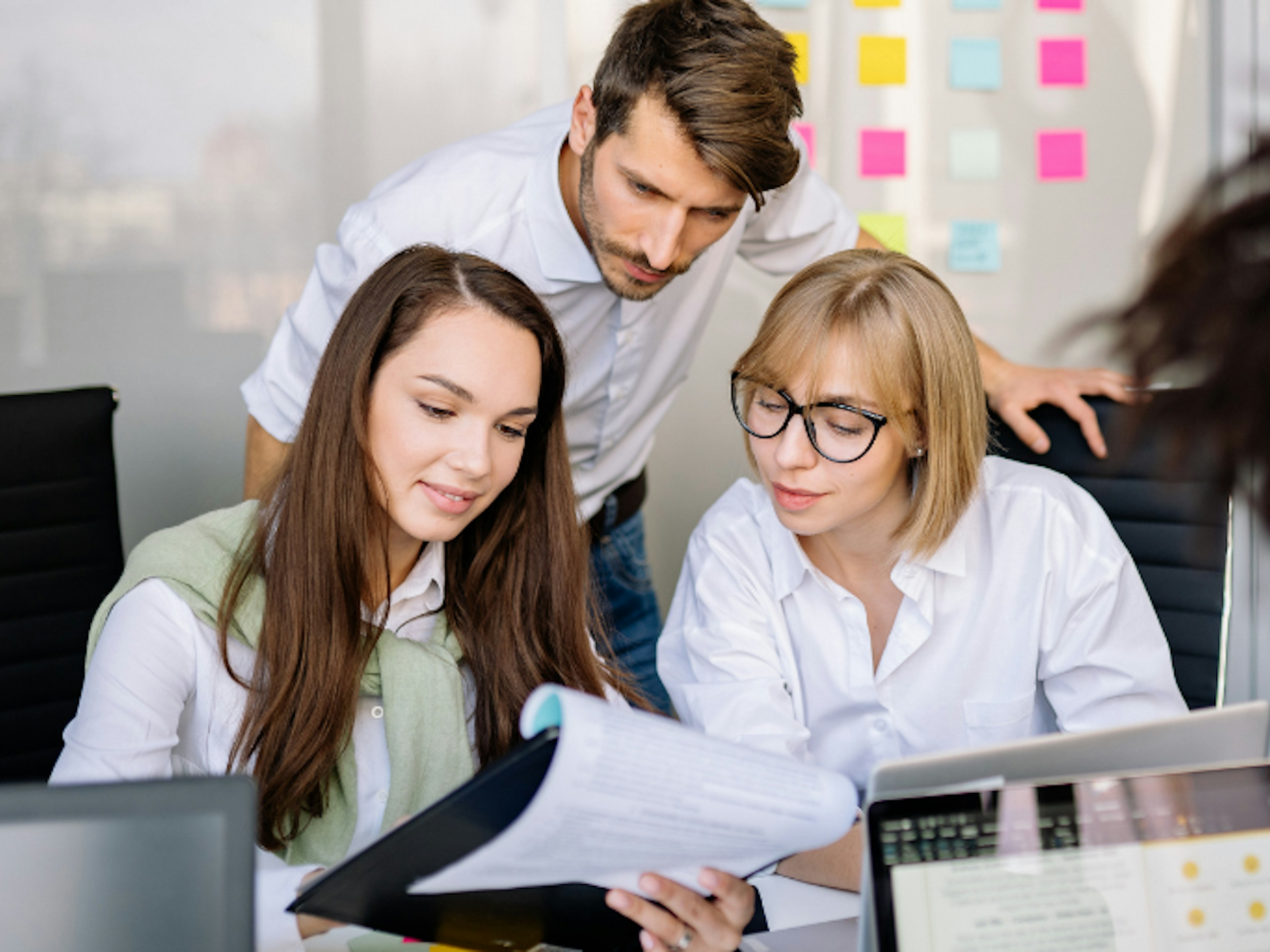 Mellansektionsbild Onboarding Av Er Nya Konsult