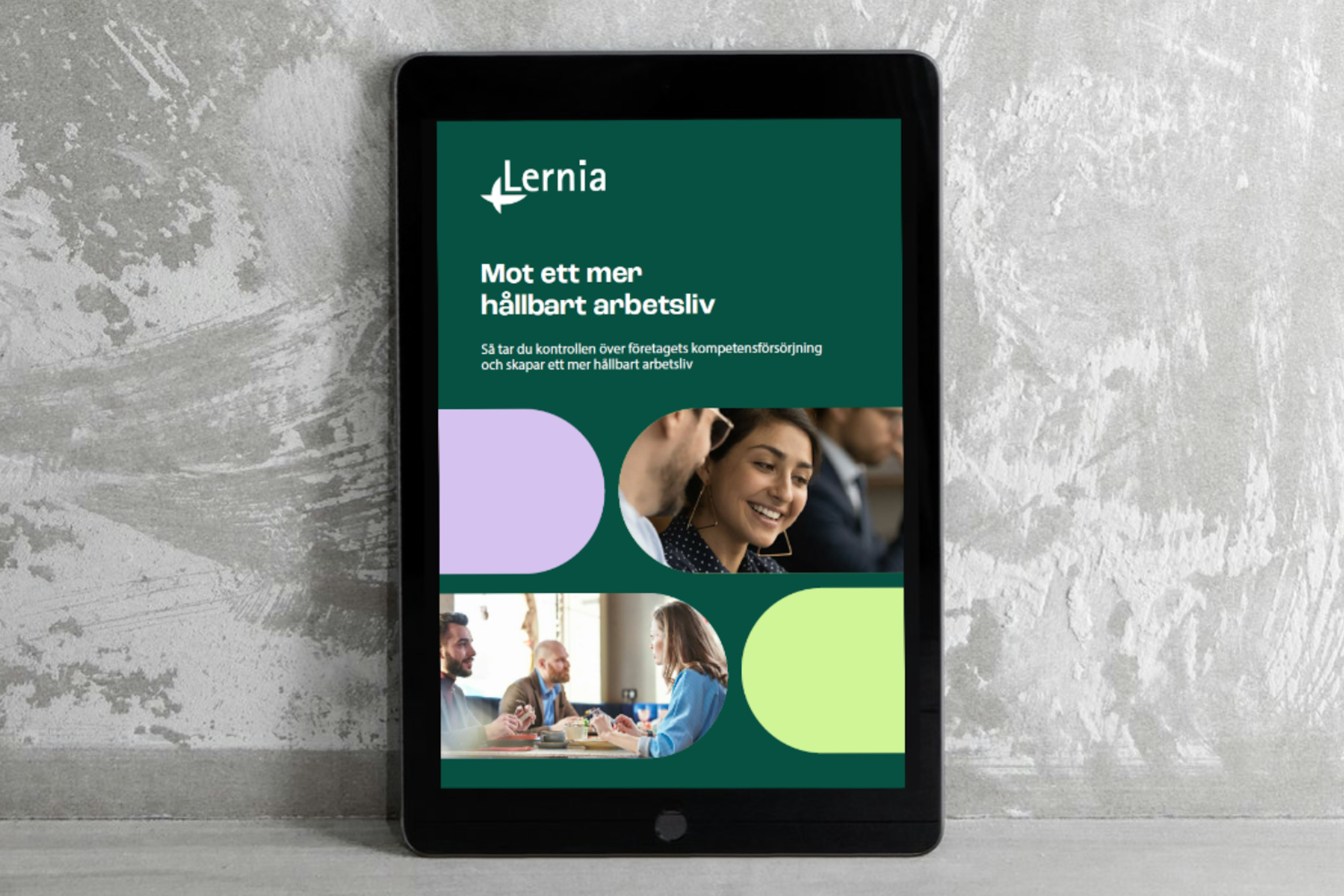 Kompforsorjning Hallbart Arbetsliv Ipad